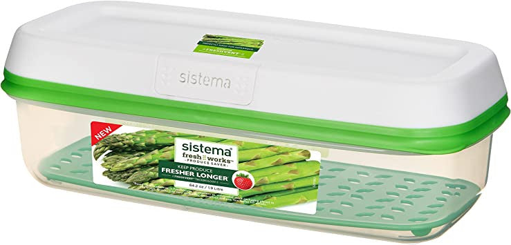 Sistema® - Contenitore Pp Rettangolare Freshworks Lt.19