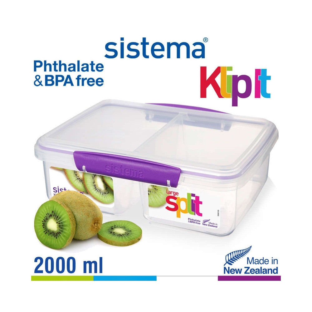 Sistema® - Contenitore Accents 2 scomparti KLIP IT™