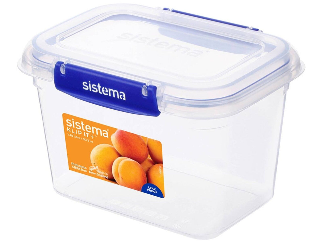 Sistema® - Contenitore Pp Rettangolare Klip-it Plus 1,49 L