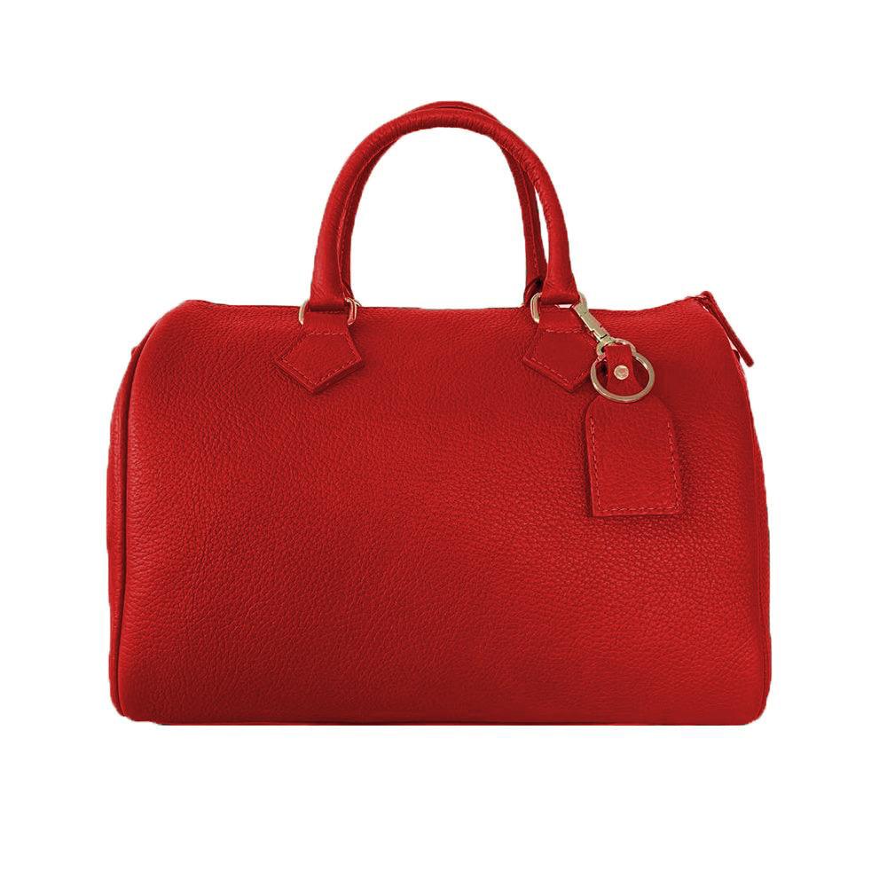 Carla - Borsa Bauletto a Mano in Pelle - FrasiBags