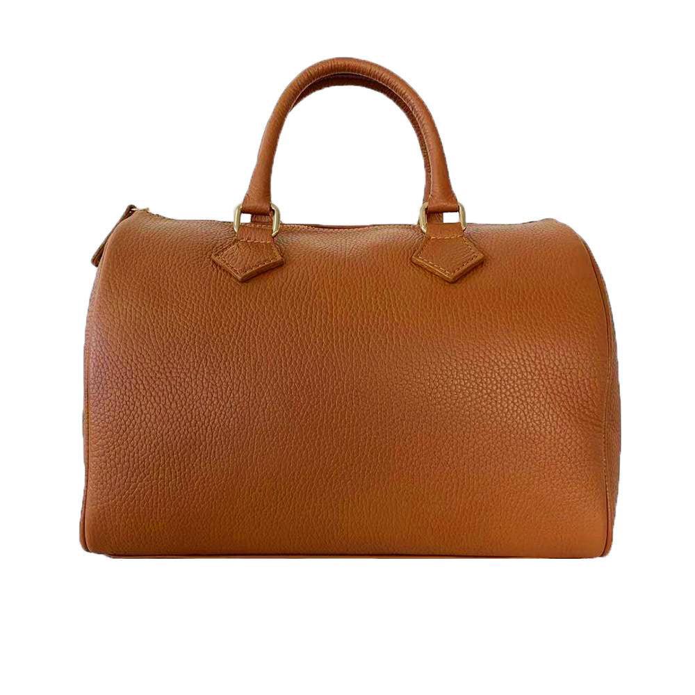 Carla - Borsa Bauletto a Mano in Pelle - FrasiBags