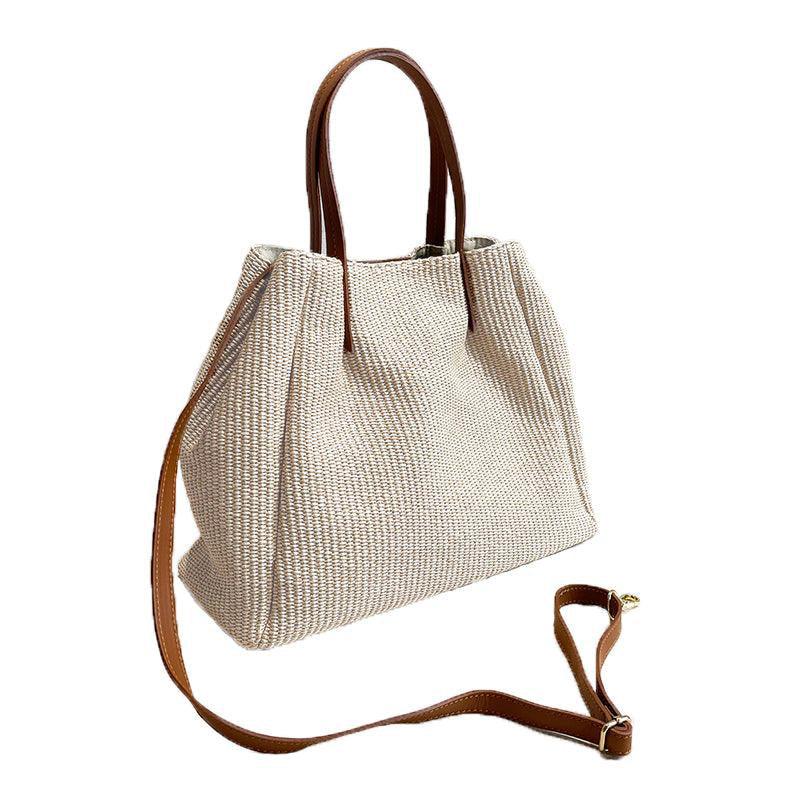 Manuela - Borsa Shopper in Paglia Rafia - FrasiBags