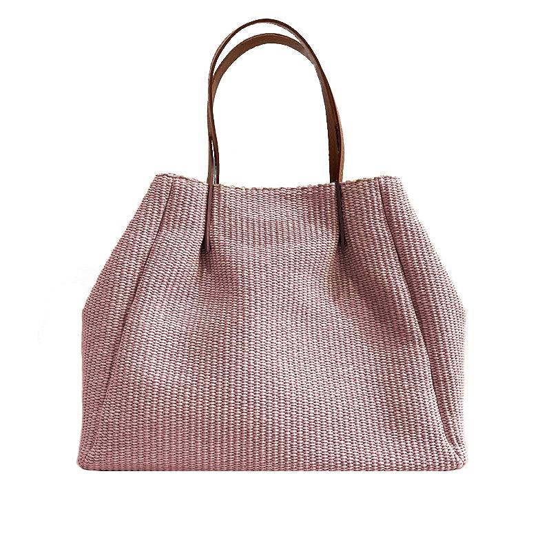 Manuela - Borsa Shopper in Paglia Rafia - FrasiBags