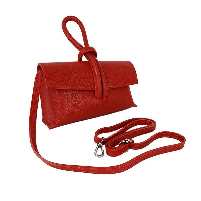 Scarlett - Mini Borsa Pochette a Mano in Pelle - FrasiBags