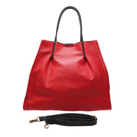 Michela - Borsa Shopper a Mano in Pelle - FrasiBags