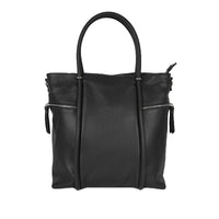 Michelle - Borsa a Mano in Pelle Rigida con Tasche Laterali - FrasiBags