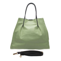 Michela - Borsa Shopper a Mano in Pelle - FrasiBags