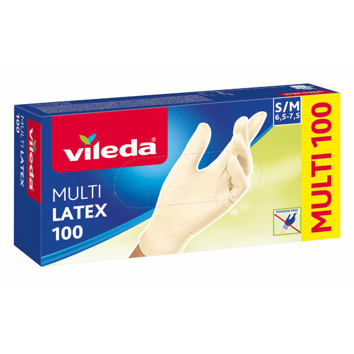 Vileda - Guanti Usa E Getta Multilatex 100Pz P/M