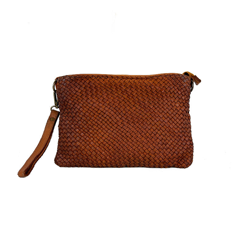 Maya - Pochette in Pelle Vintage - FrasiBags