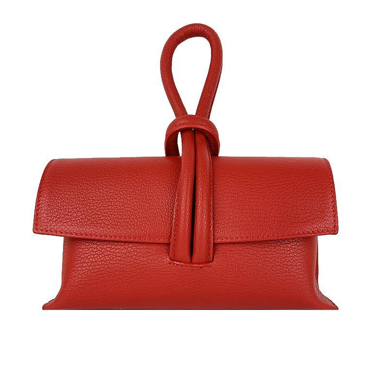 Scarlett - Mini Borsa Pochette a Mano in Pelle - FrasiBags