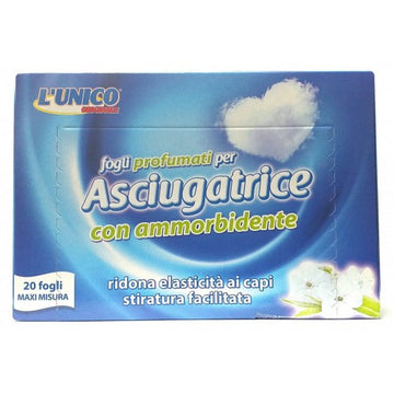 L'unico - Fogli profumati per asciugatrice 20pz